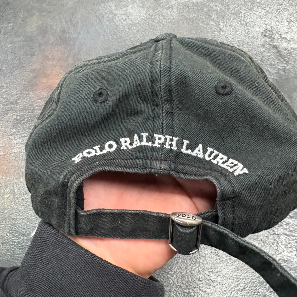 폴로 랄프로렌 블랙 폴로베어 볼캡 상품이미지4