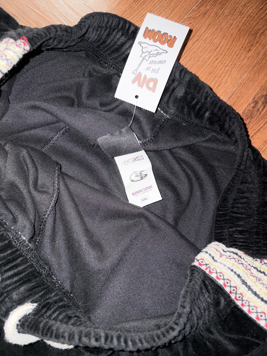 나바호 벨벳 트랙팬츠 상품이미지8