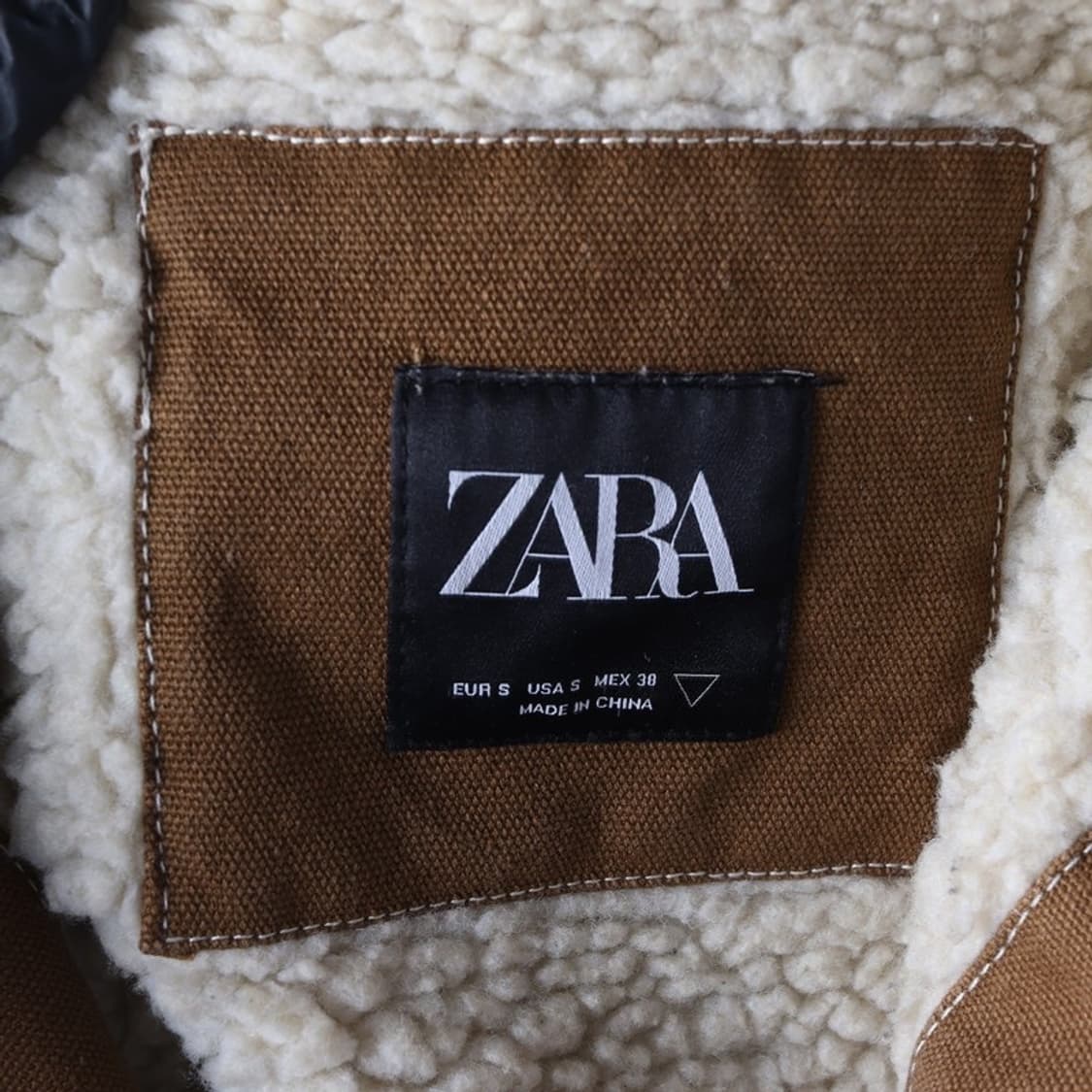 자라 쉐르파 뽀글이 후드 자켓 상품이미지6