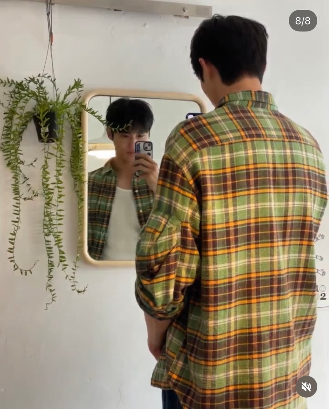 R13 체크셔츠 변우석 착용 급처 m 상품이미지4