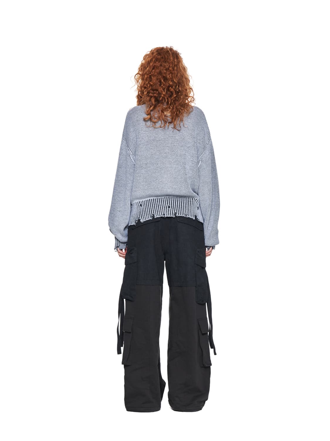 마뗑킴 컬러 립드 하이넥 집업 상품이미지6