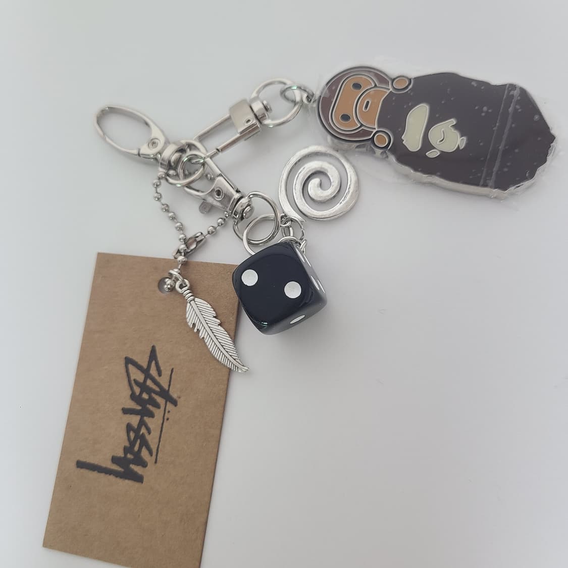 스투시 베이프 마일로 키링 (새상품) 상품이미지2