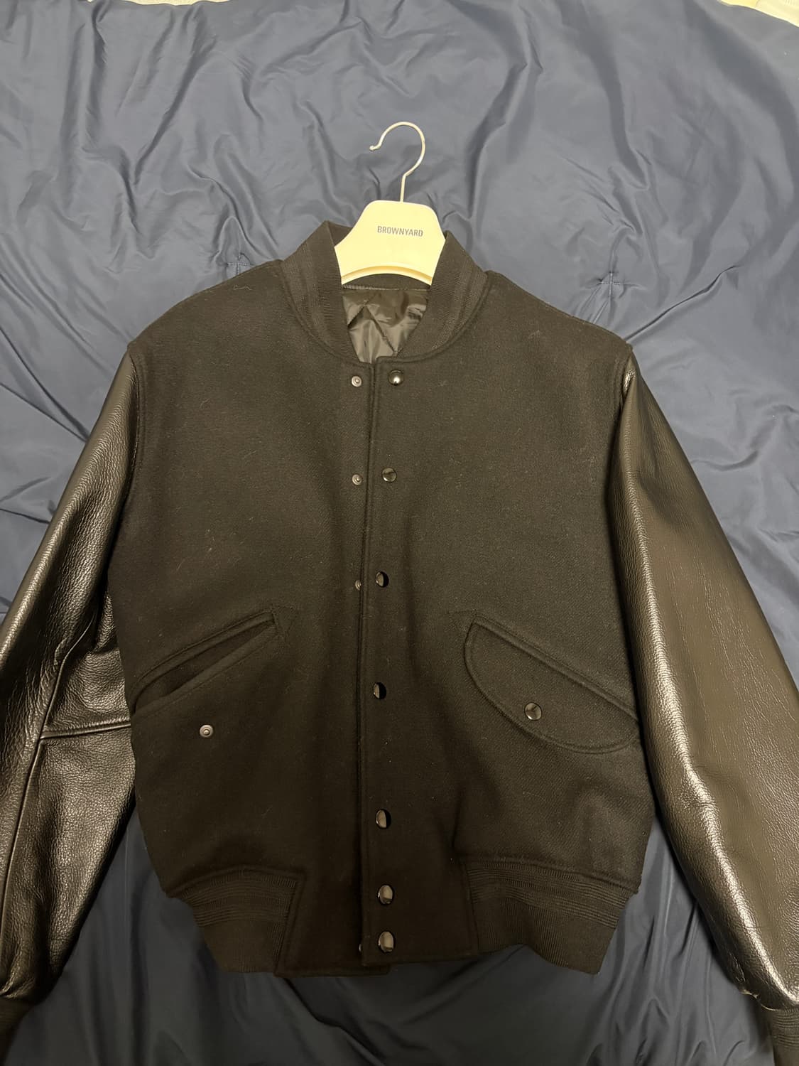 브라운야드 레더 바시티 3 상품이미지1