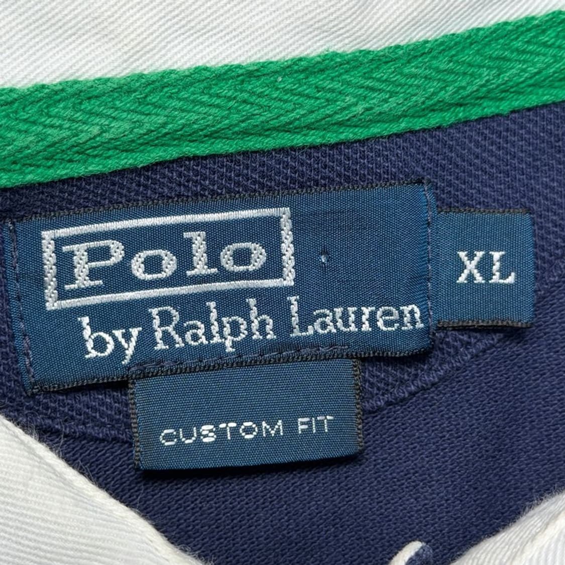 폴로 랄프로렌 빅포니 럭비 PK 카라 티셔츠 네이비 XL 상품이미지8
