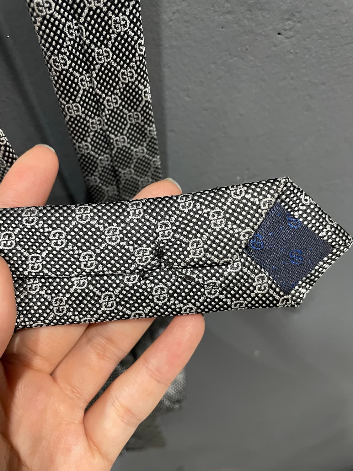 구찌 패턴 넥타이 상품이미지5