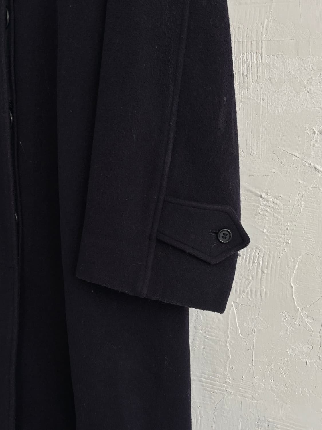 Burberry 버버리 네이비 울 싱글 코트  상품이미지5