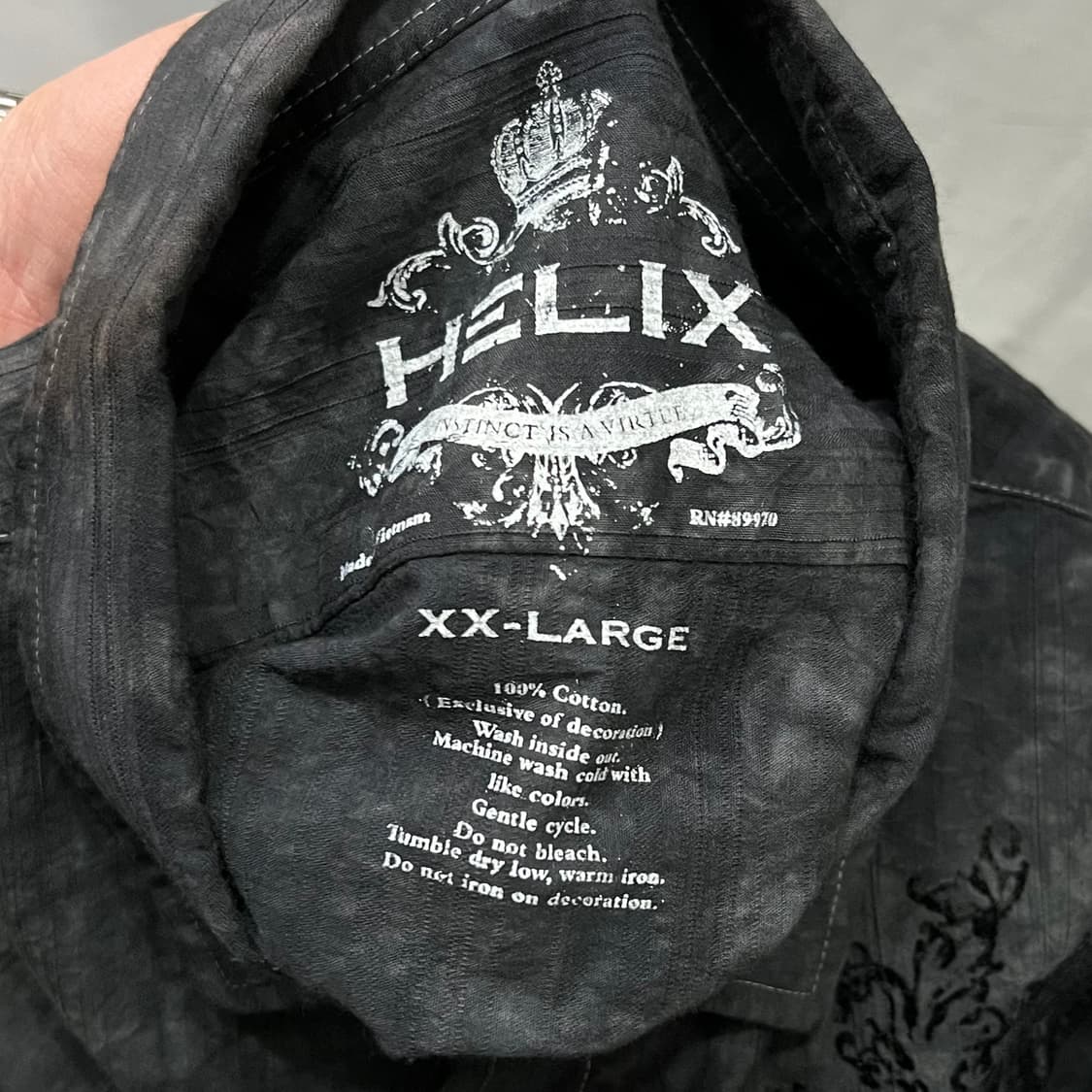  빈티지 프린트 타이다이 셔츠 y15000 상품이미지6