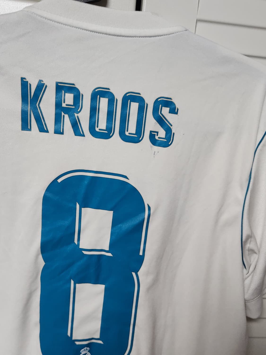 17-18 아디다스 레알 마드리드 축구 유니폼 반팔 NO.크로스 상품이미지6