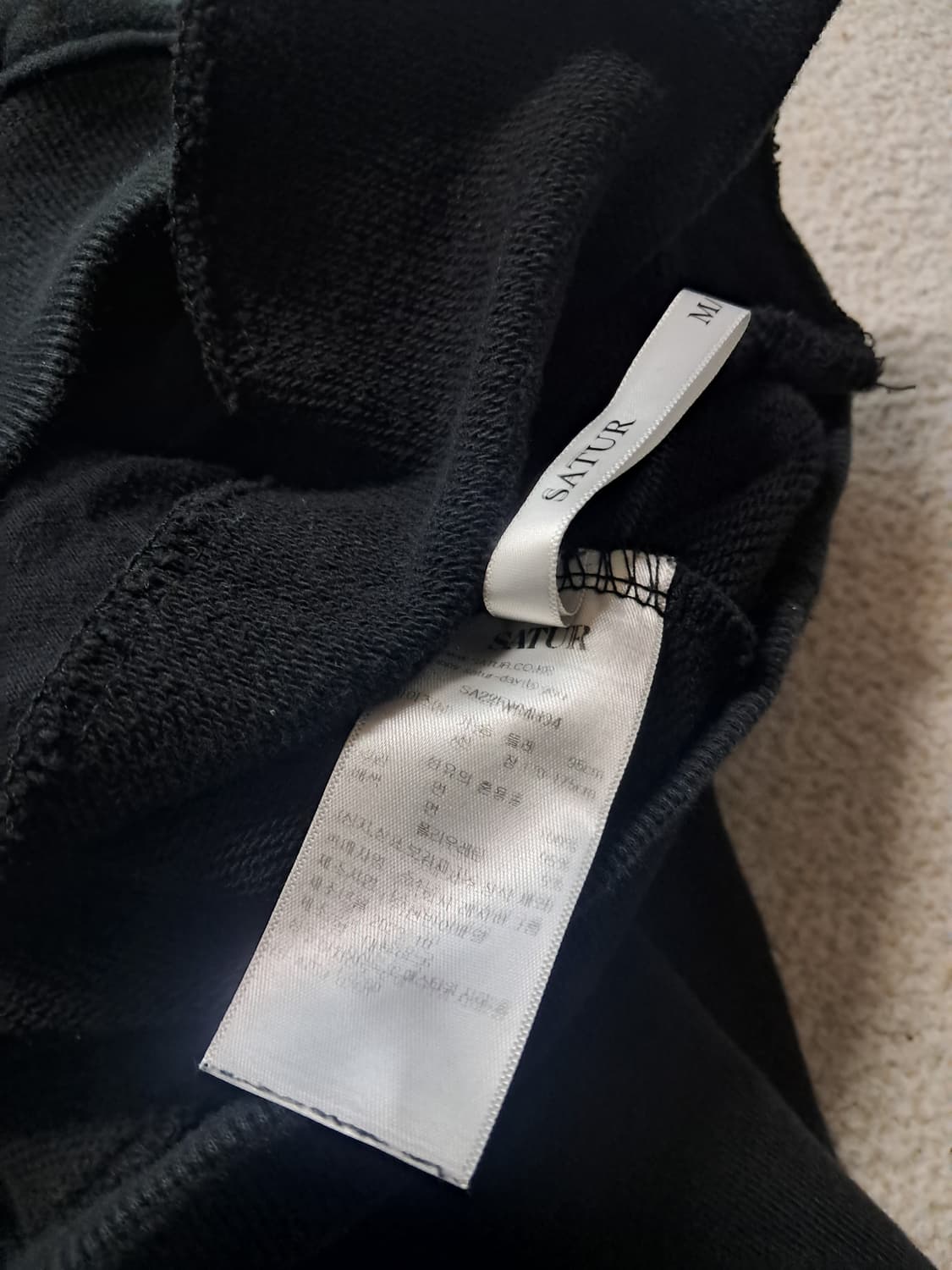 세터 후드티 공용 상품이미지6