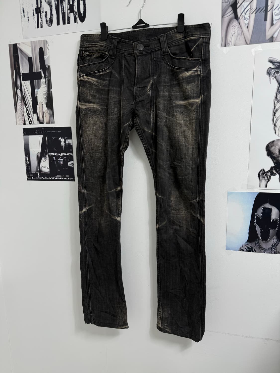 00s grunge mood washing jeans 상품이미지2