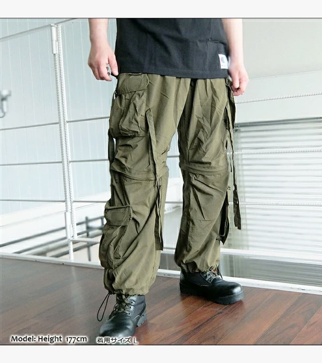 HOUSTON - 23SS TECHNO NYLON PANTS 상품이미지4
