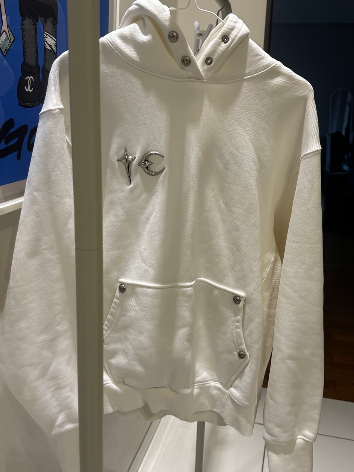 THUG CLUB OG HOODIE WHITE 상품이미지1