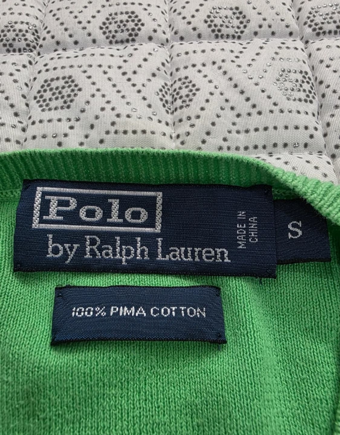 폴로 랄프로렌 V넥 피마코튼 니트 55반 상품이미지6