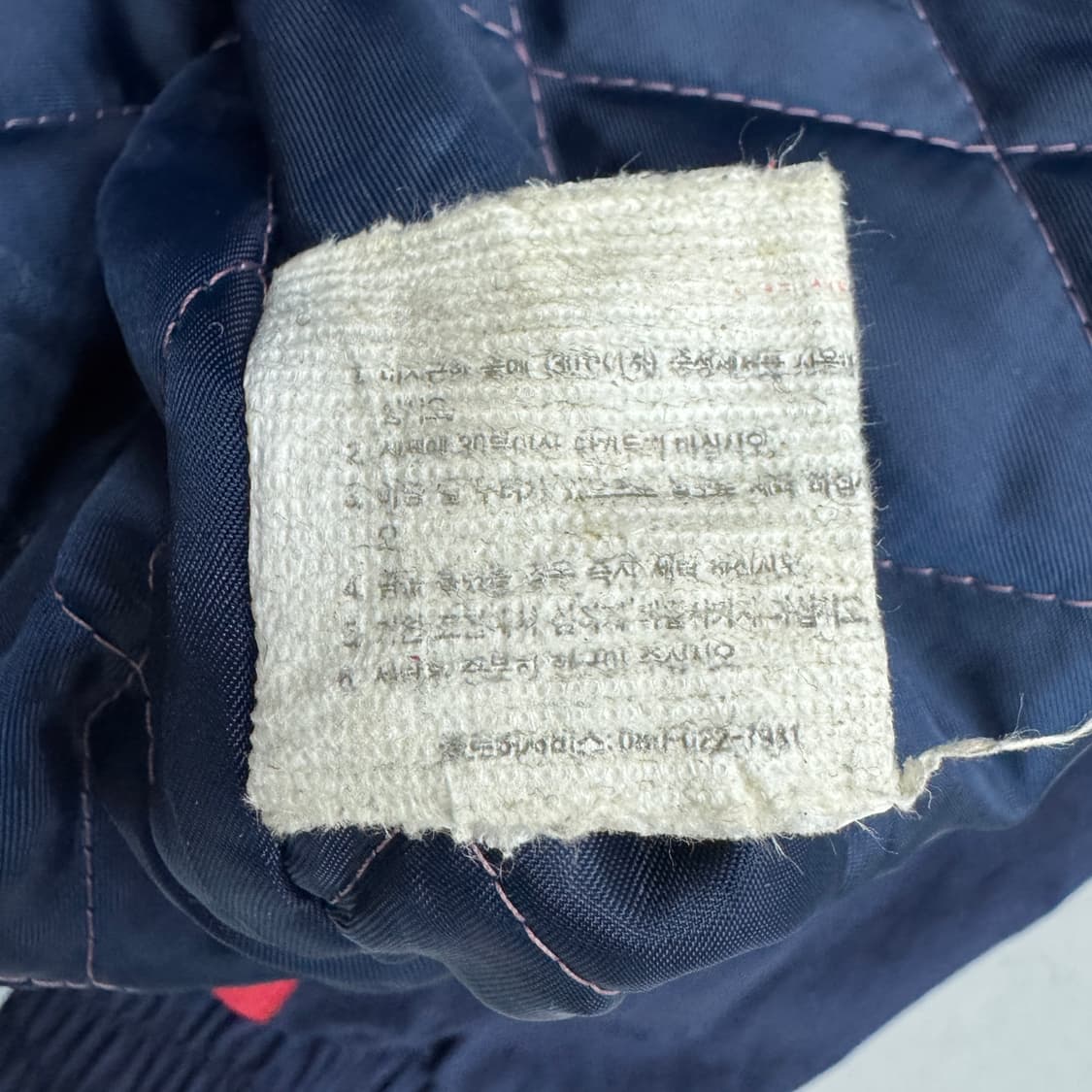 아디다스 00s 남빨 올드스쿨 삼선 오버핏 바람막이 점퍼 자켓 상품이미지7