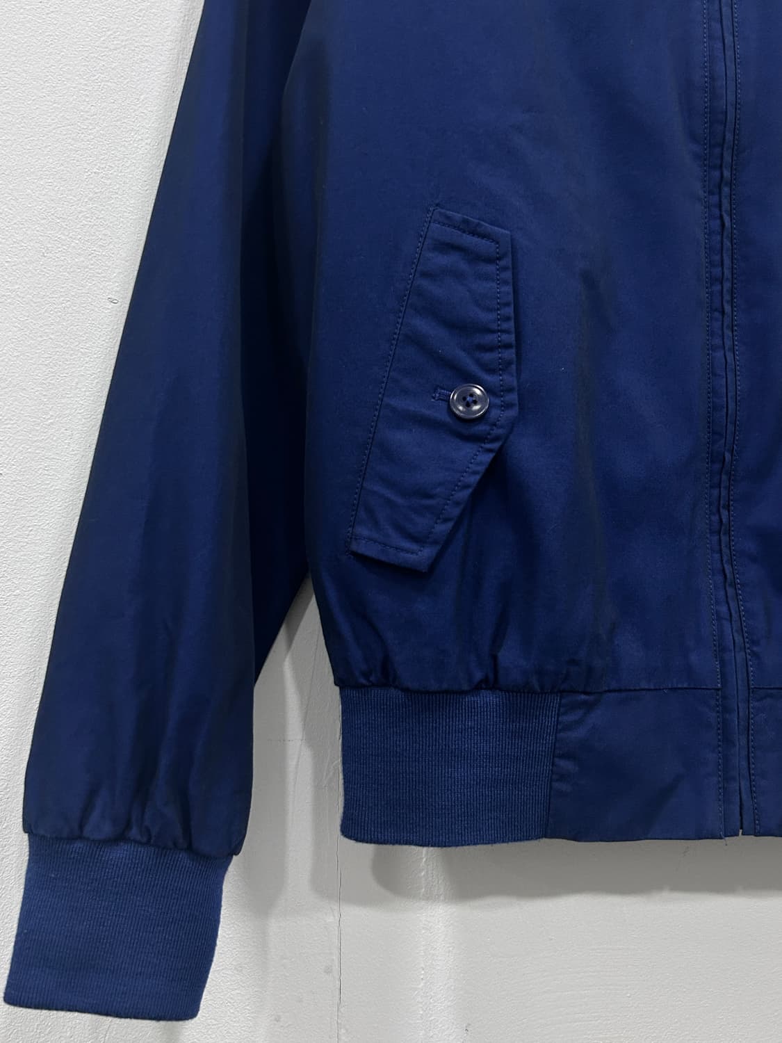 [S] 프레드페리 클래식 헤링턴 자켓 블루종 남성 90-95 네이비 상품이미지4