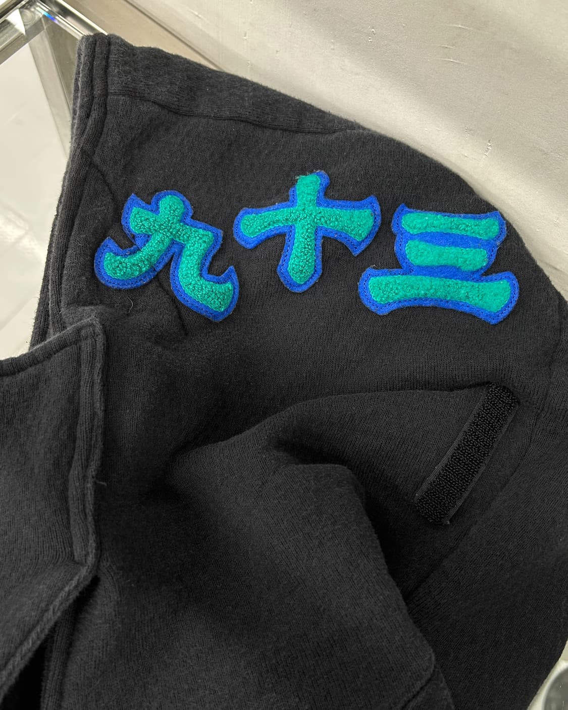 베이프 00s 닌자 마스크 풀집업 스웻 후디 블랙 상품이미지6