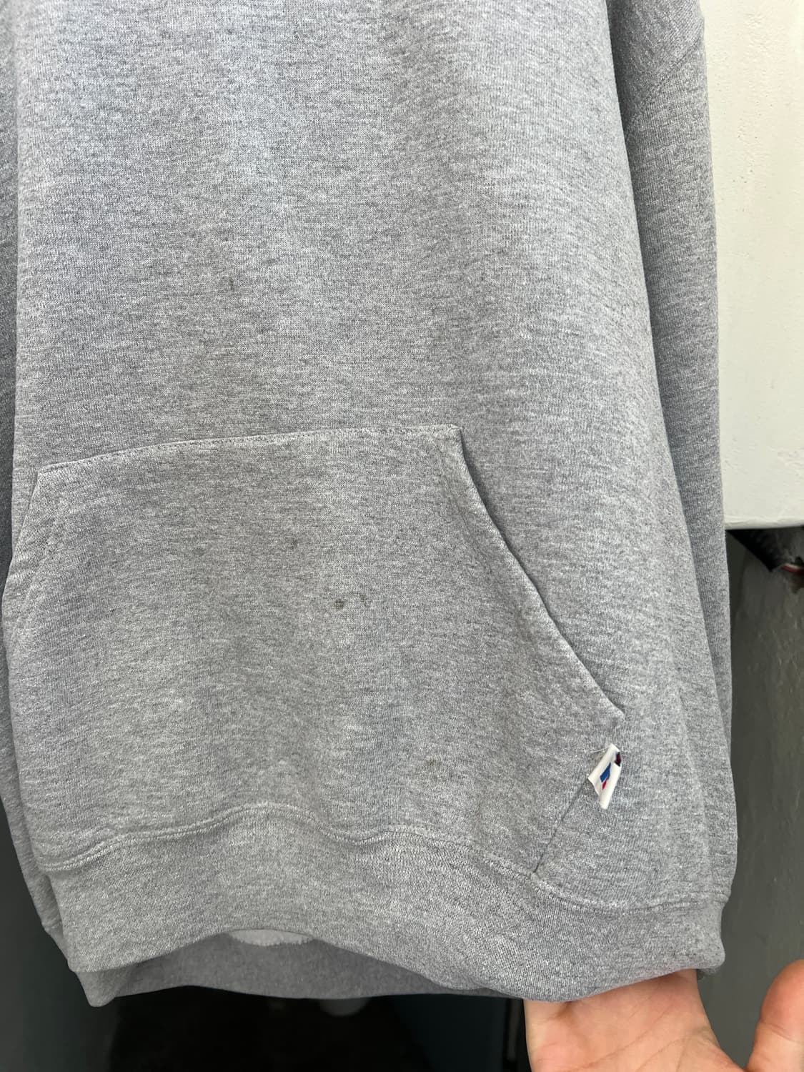 러셀 그레이 후드 00s L 상품이미지5