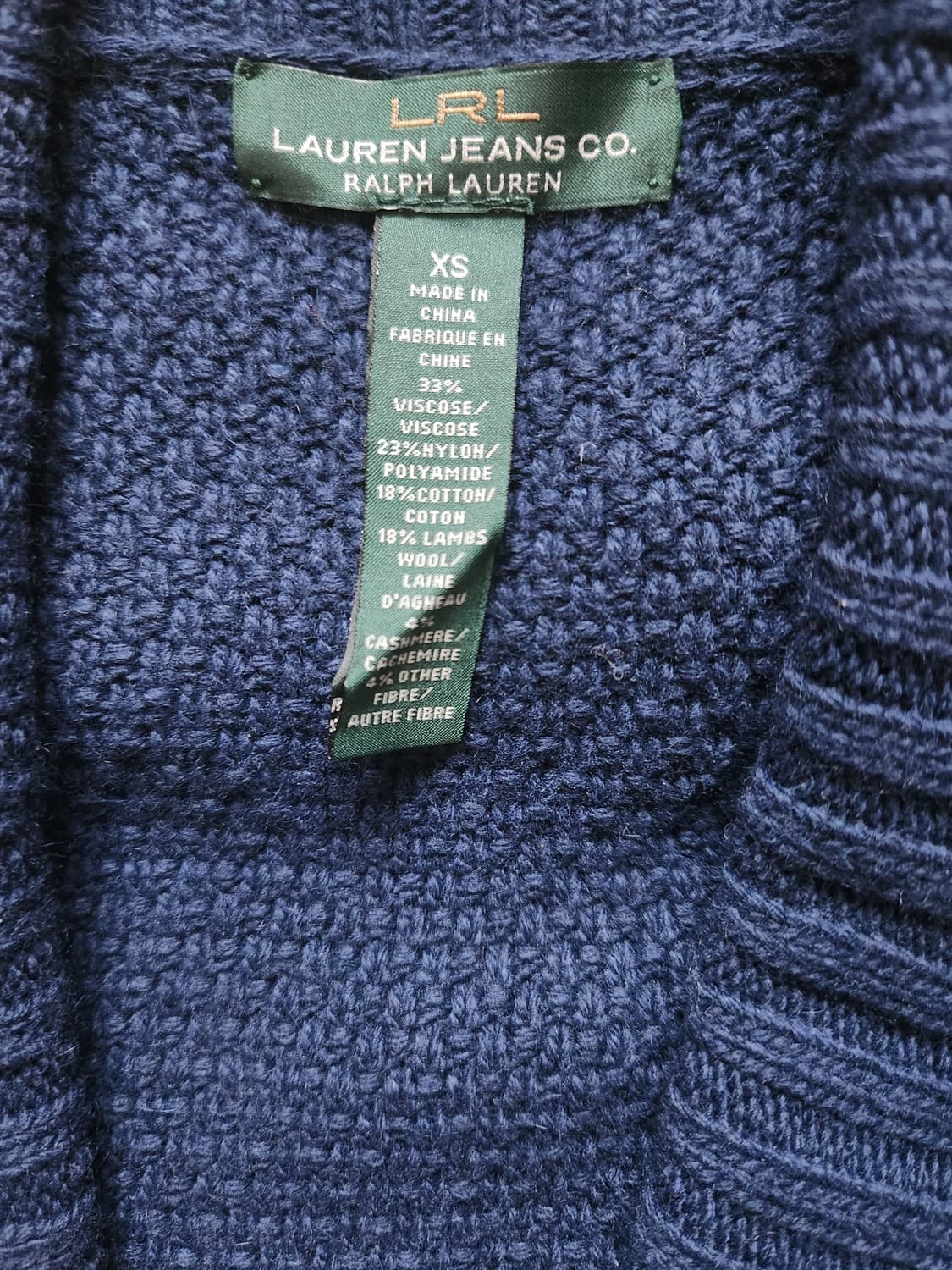 랄프로렌 니트 가디건 상품이미지3