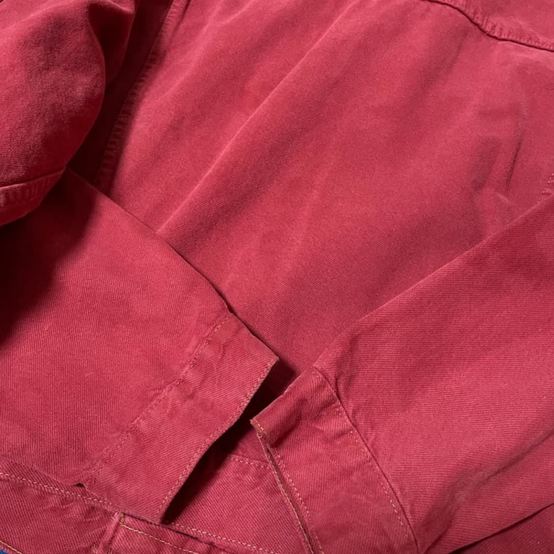 Levi's Type 3 jacket orange 오렌지 데님 트러커 상품이미지6