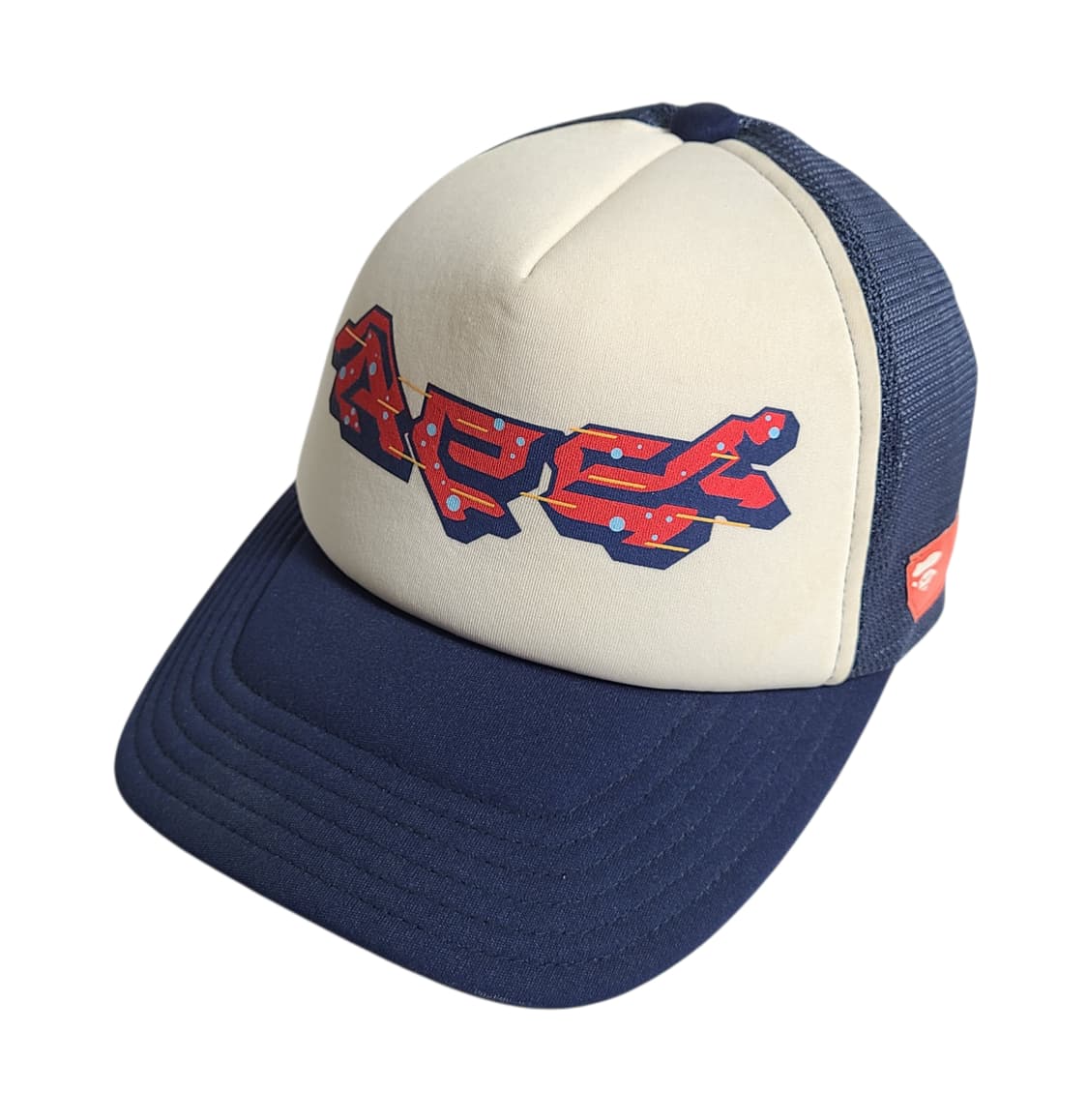 BAPE) 아카이브 베이프 그레피티 APE 로고 메쉬 캡 상품이미지1