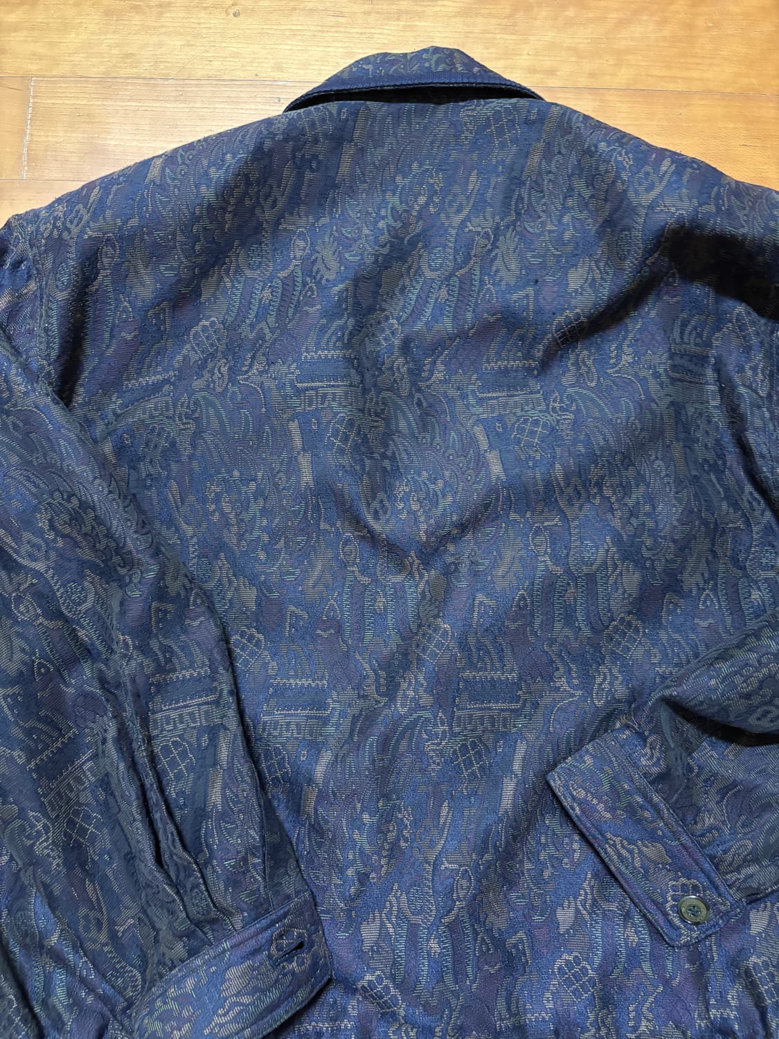 ysl wild pattern bomber cardigan L size 상품이미지9