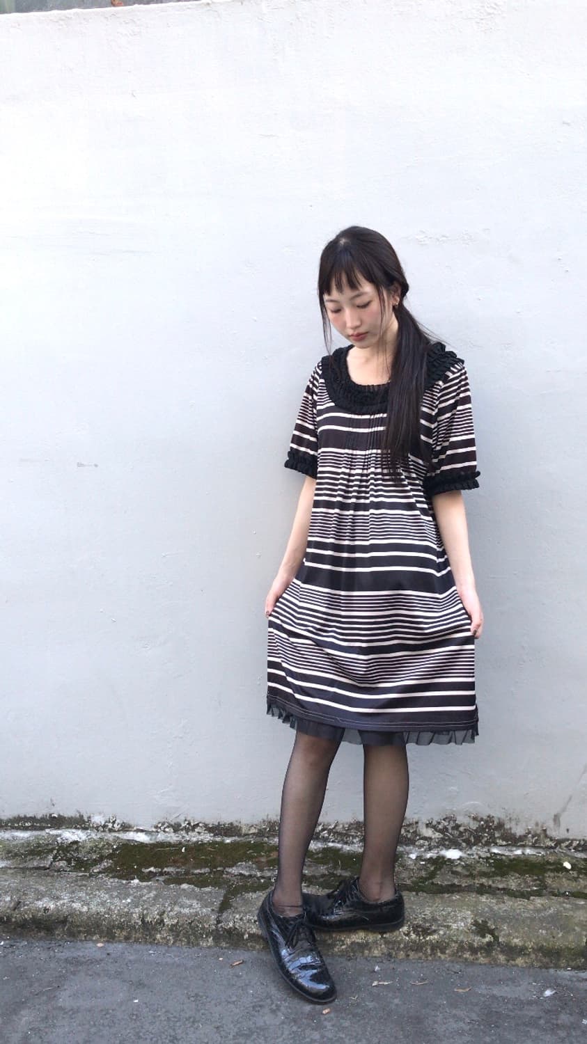 : jpn stripe one piece 상품이미지1