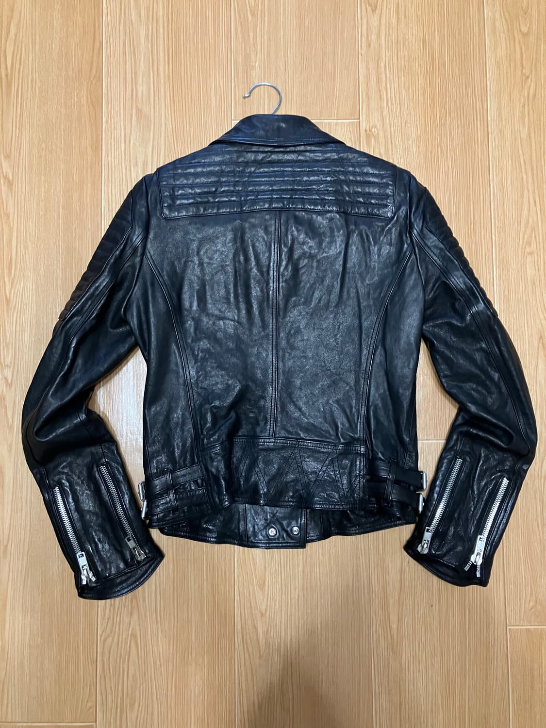 vtg  punk mood leather rider jacket 상품이미지6