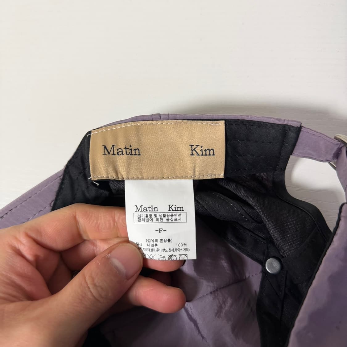 마땡킴 나일론 볼캡 상품이미지5