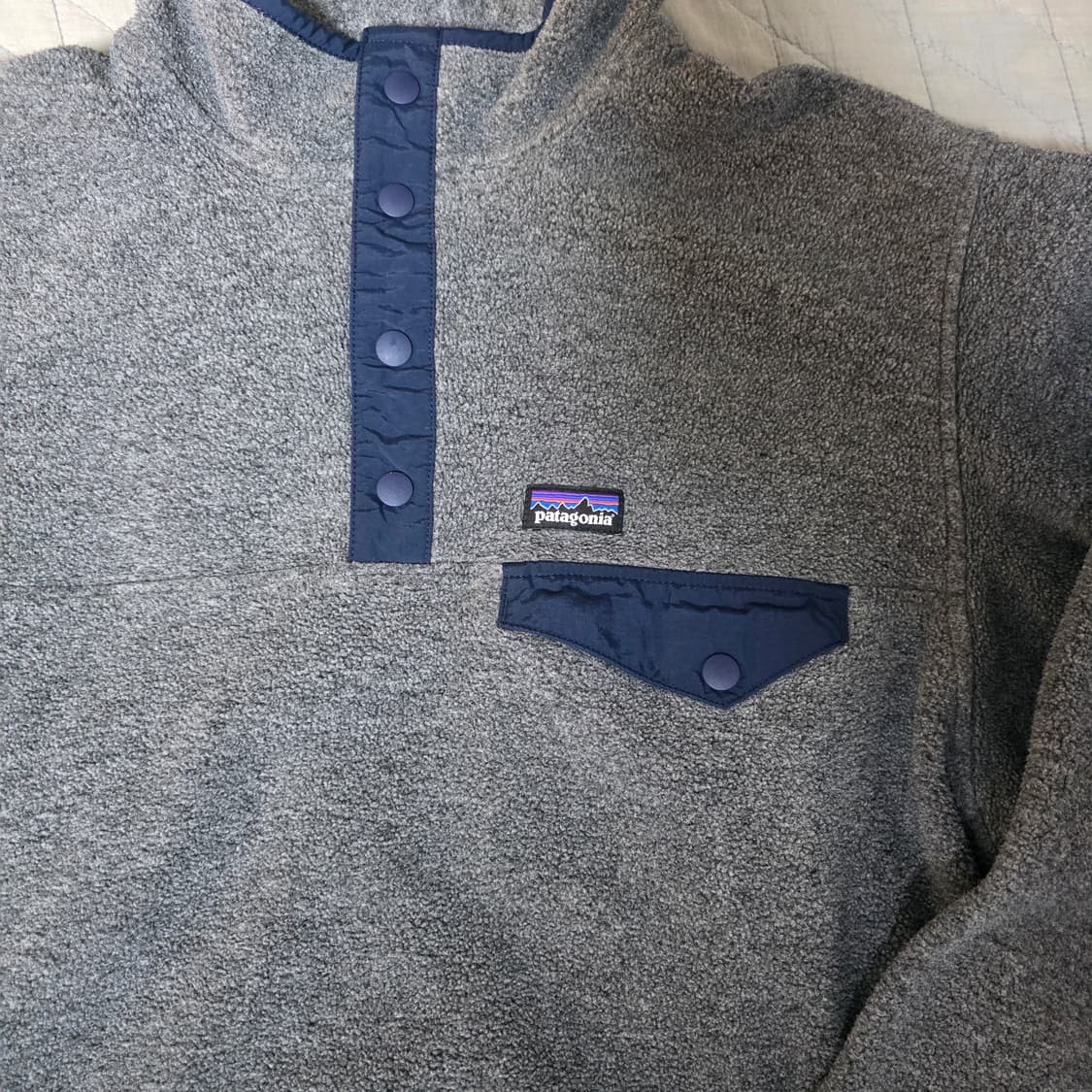 [K/XXL] 빈티지 파타고니아 신칠라 플리스 풀오버 상품이미지2