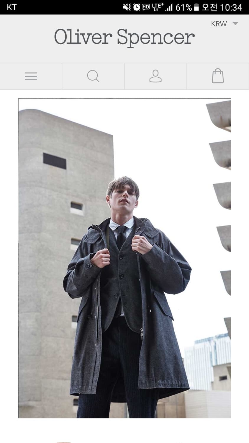 올리버 스펜서 피쉬테일 파카 상품이미지4