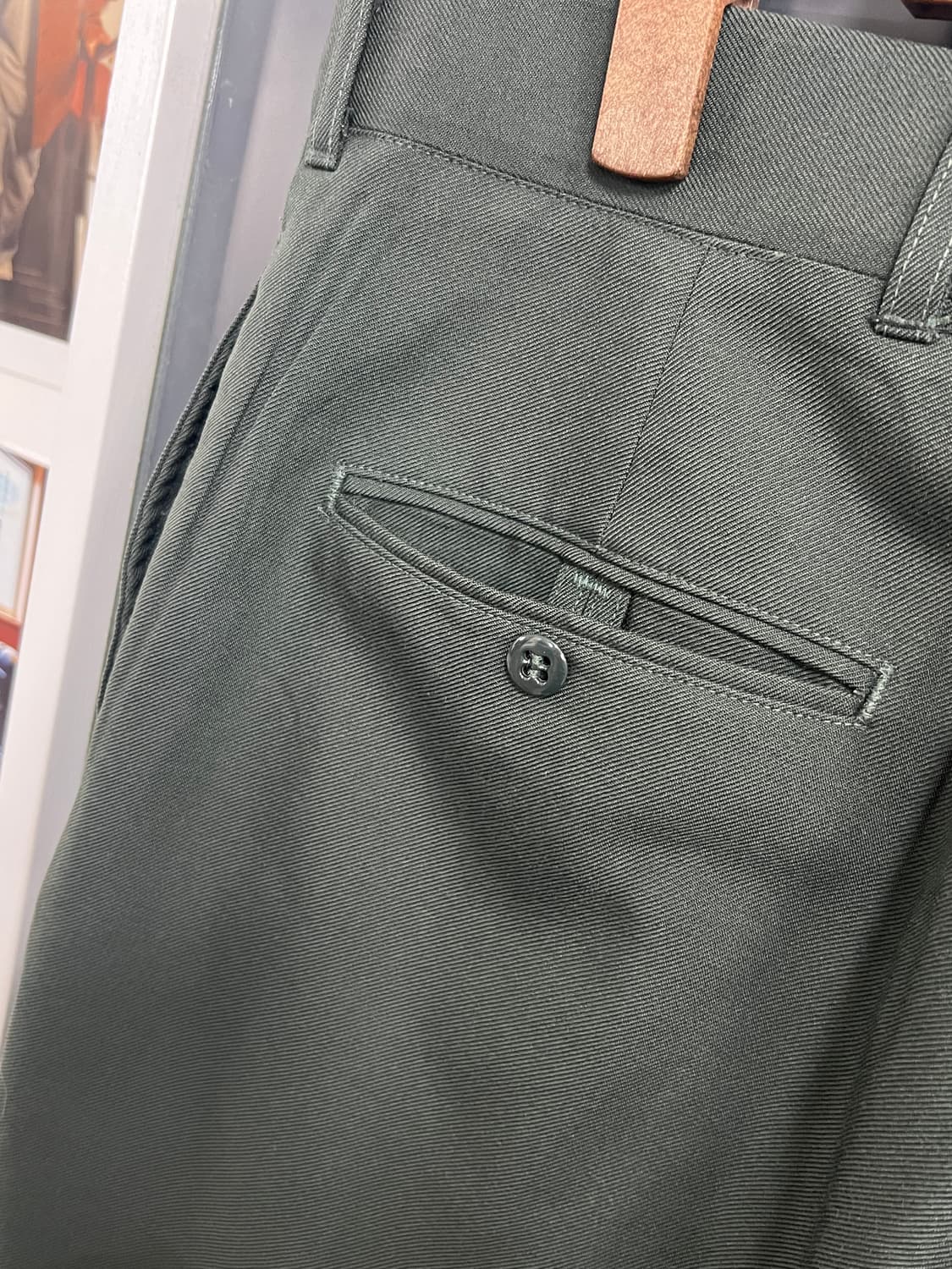 90s DSCP 테네시어패럴 미군 오리지널 치노 팬츠 상품이미지4