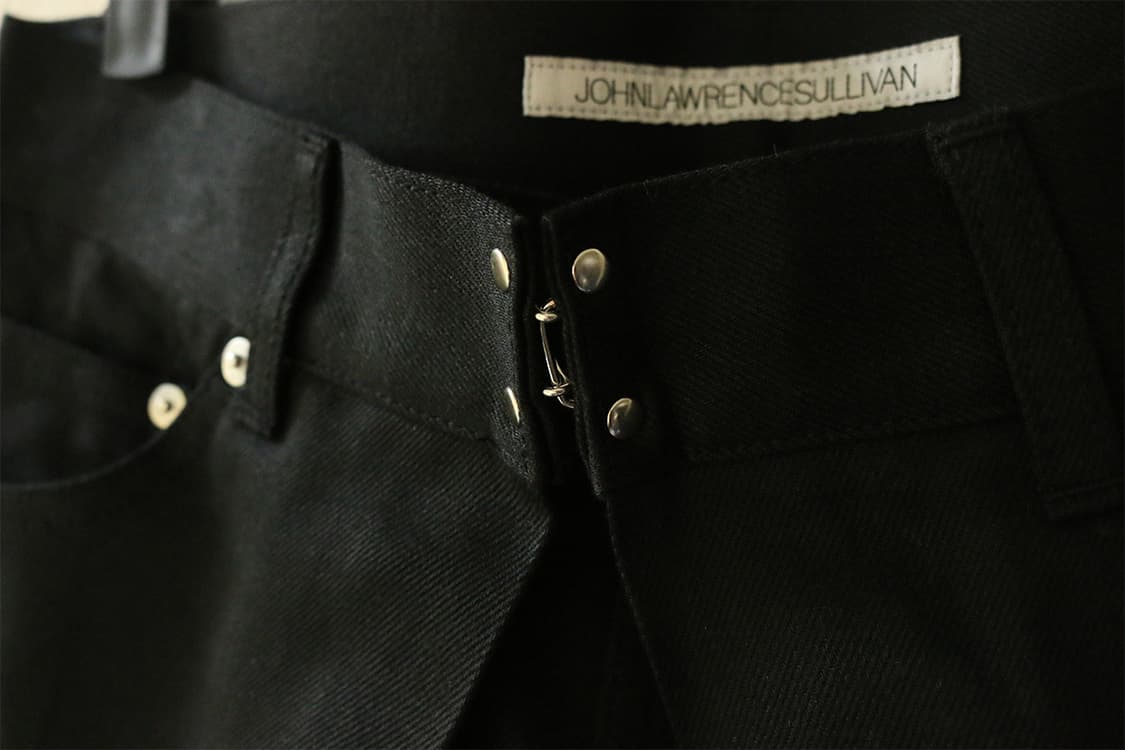 존 로렌스 설리반 블랙 와이드 팬츠 상품이미지5
