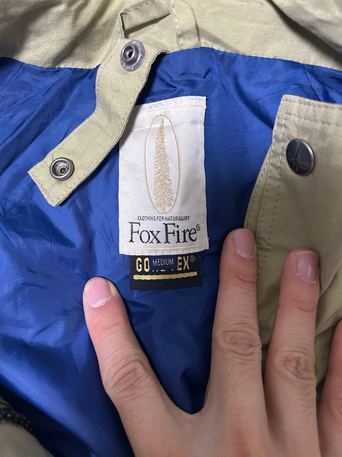 일제 폭스파이어 고어텍스 자켓 사이즈 105 상품이미지2