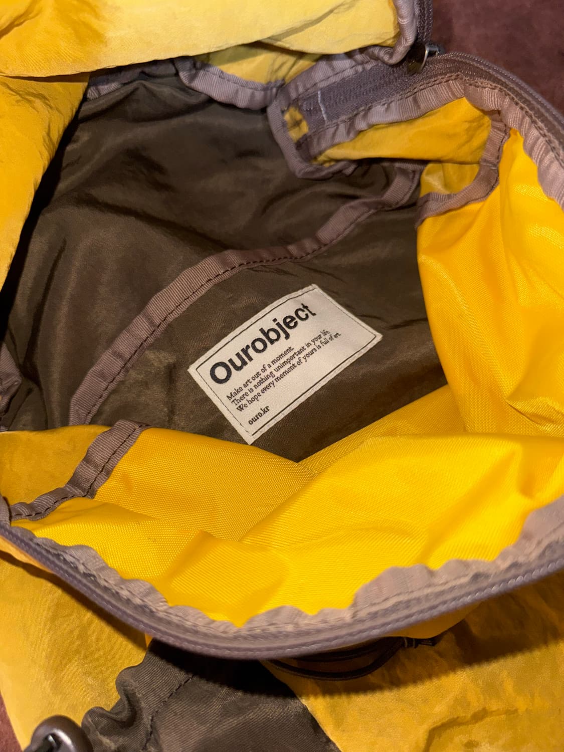 Ourobject backpack 상품이미지4
