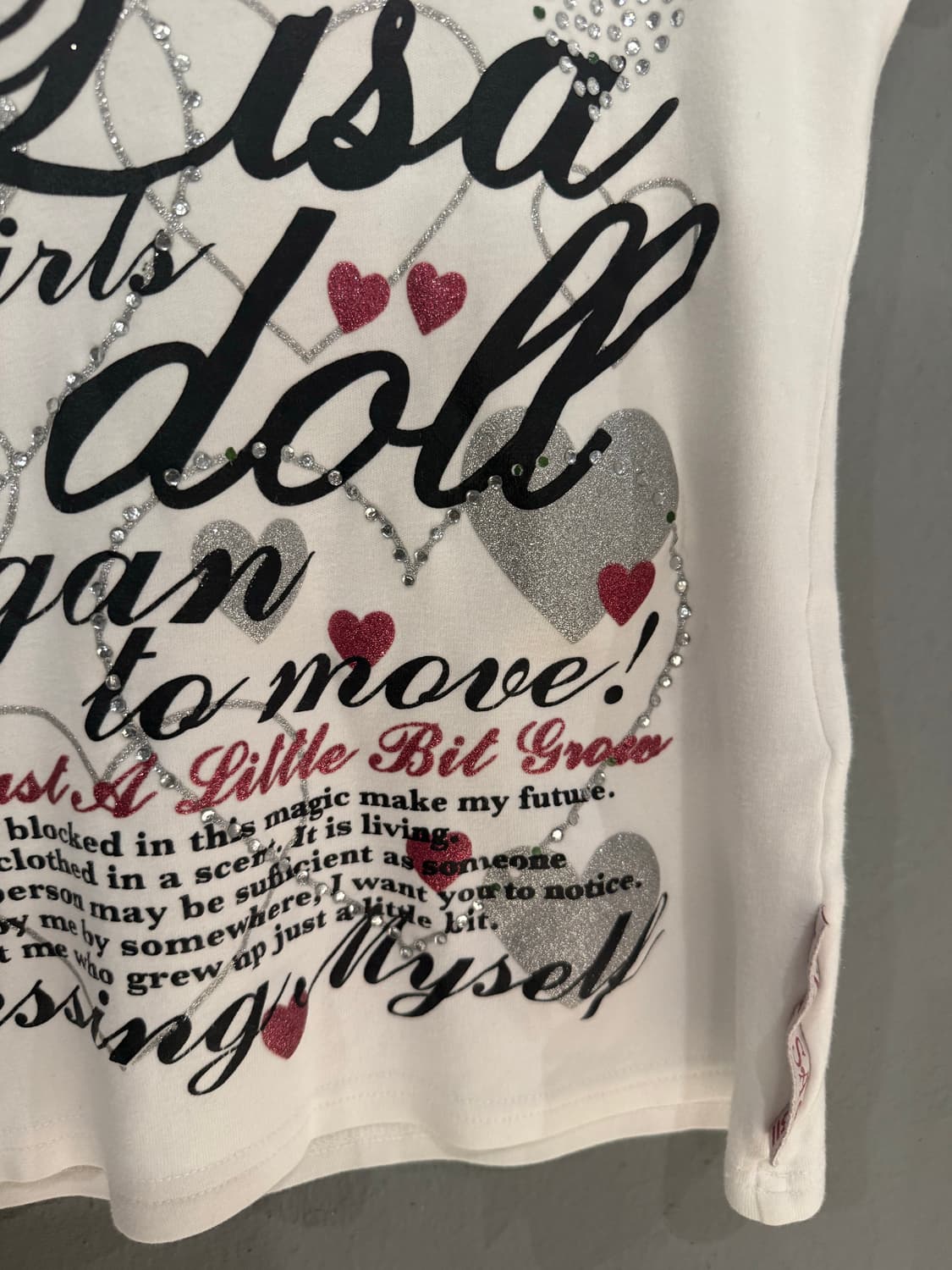 Liz lisa lettering detail top  상품이미지4