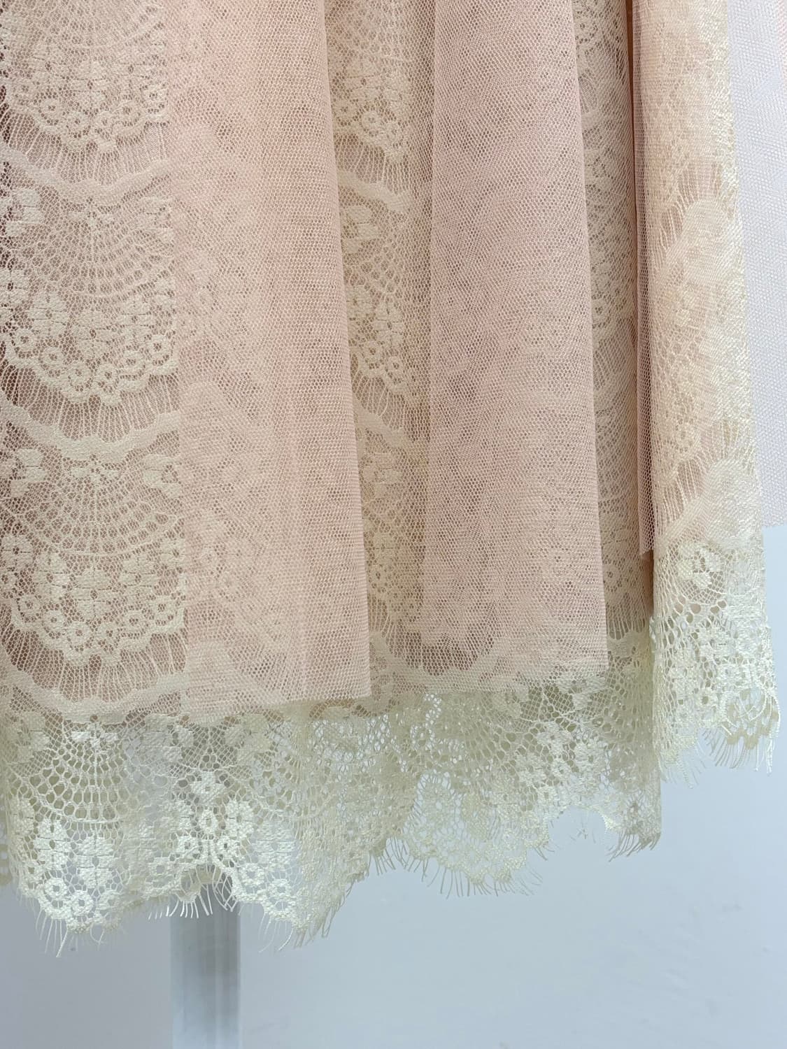 빈티지 핑크 샤 스커트 상품이미지6