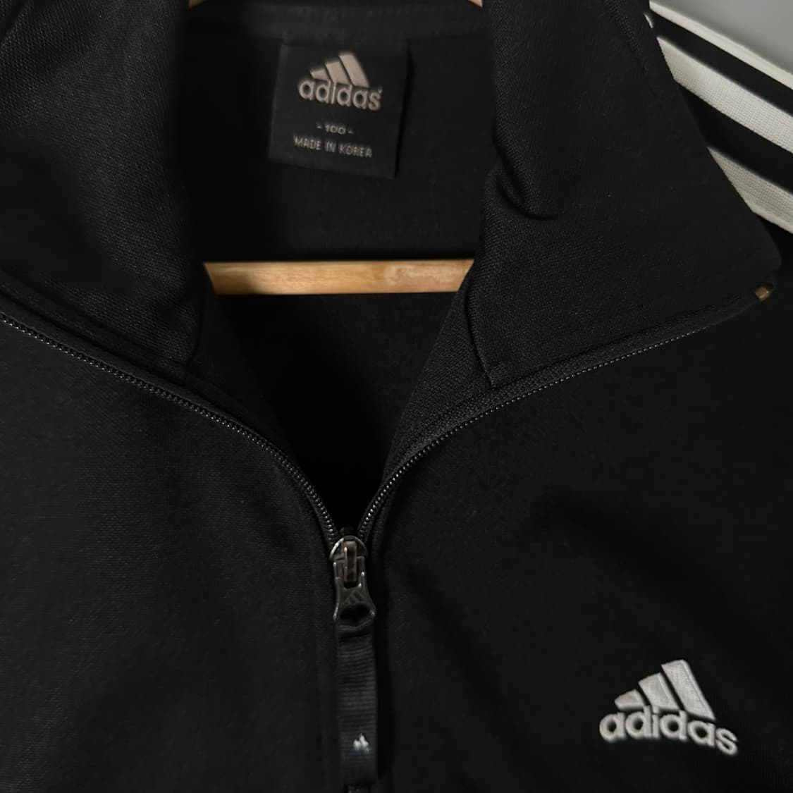 아디다스 로고 트랙탑 져지 블랙 100 [122405] 상품이미지6