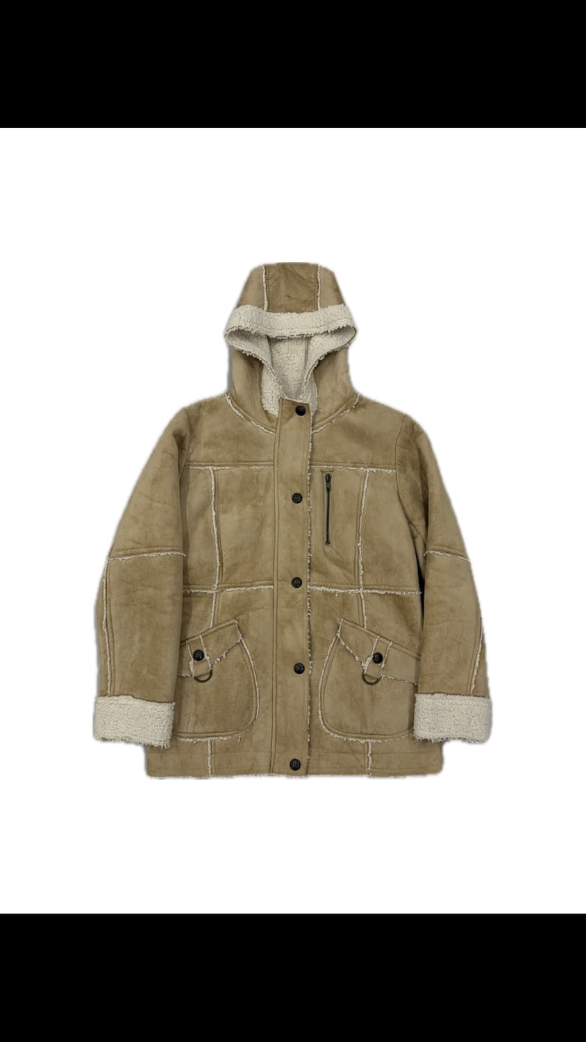 Suede Hooded Jacket 스웨이드 후드 자켓 상품이미지1