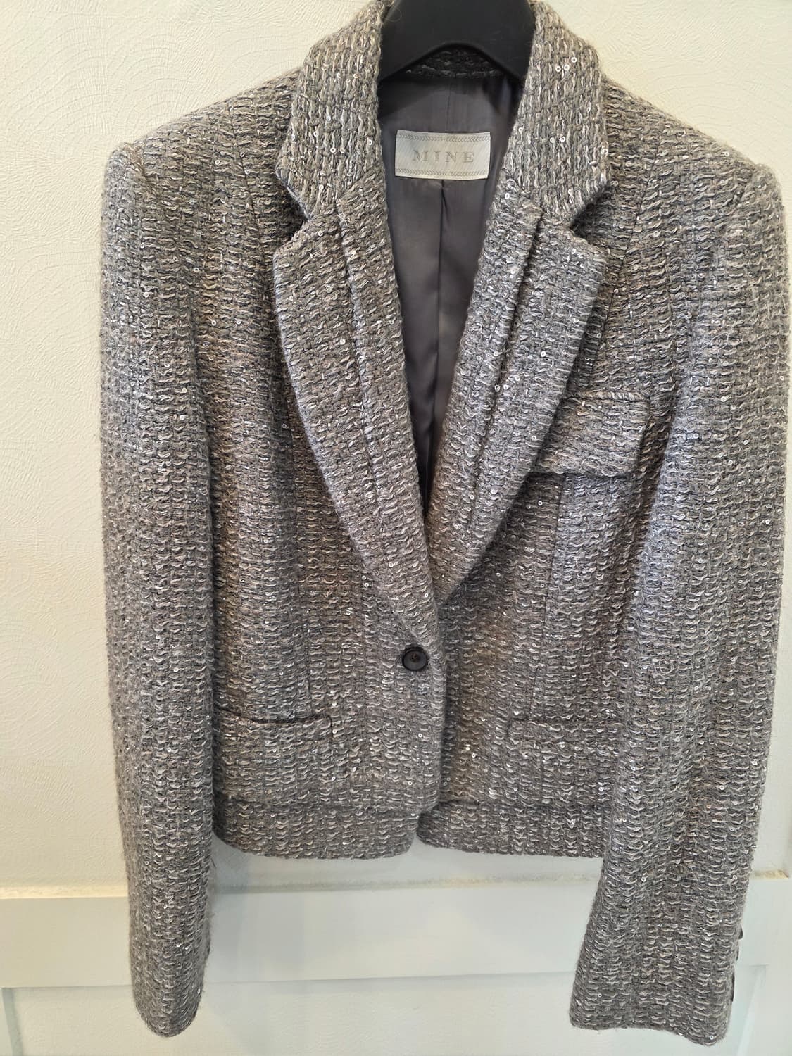 MINE 마인 트위드 크롭 자켓 상품이미지2