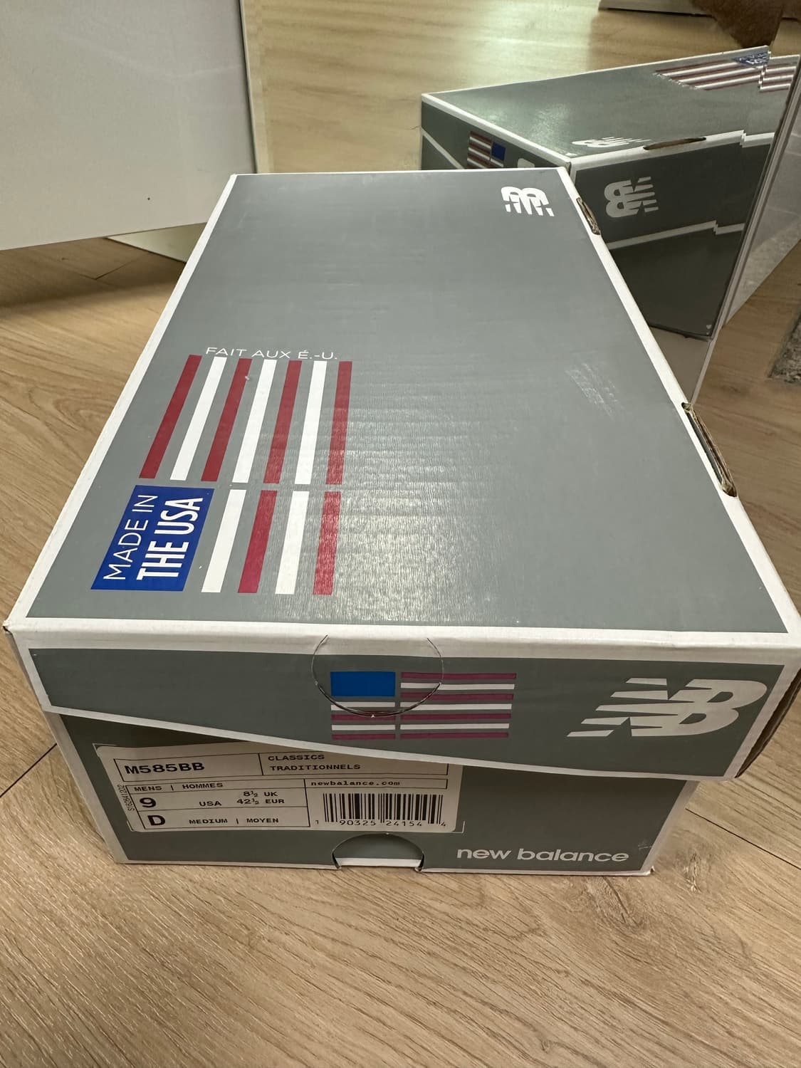 뉴발란스 x 볼앤벅 585 made USA 270사이즈 뉴코탭 풀구성 상품이미지7