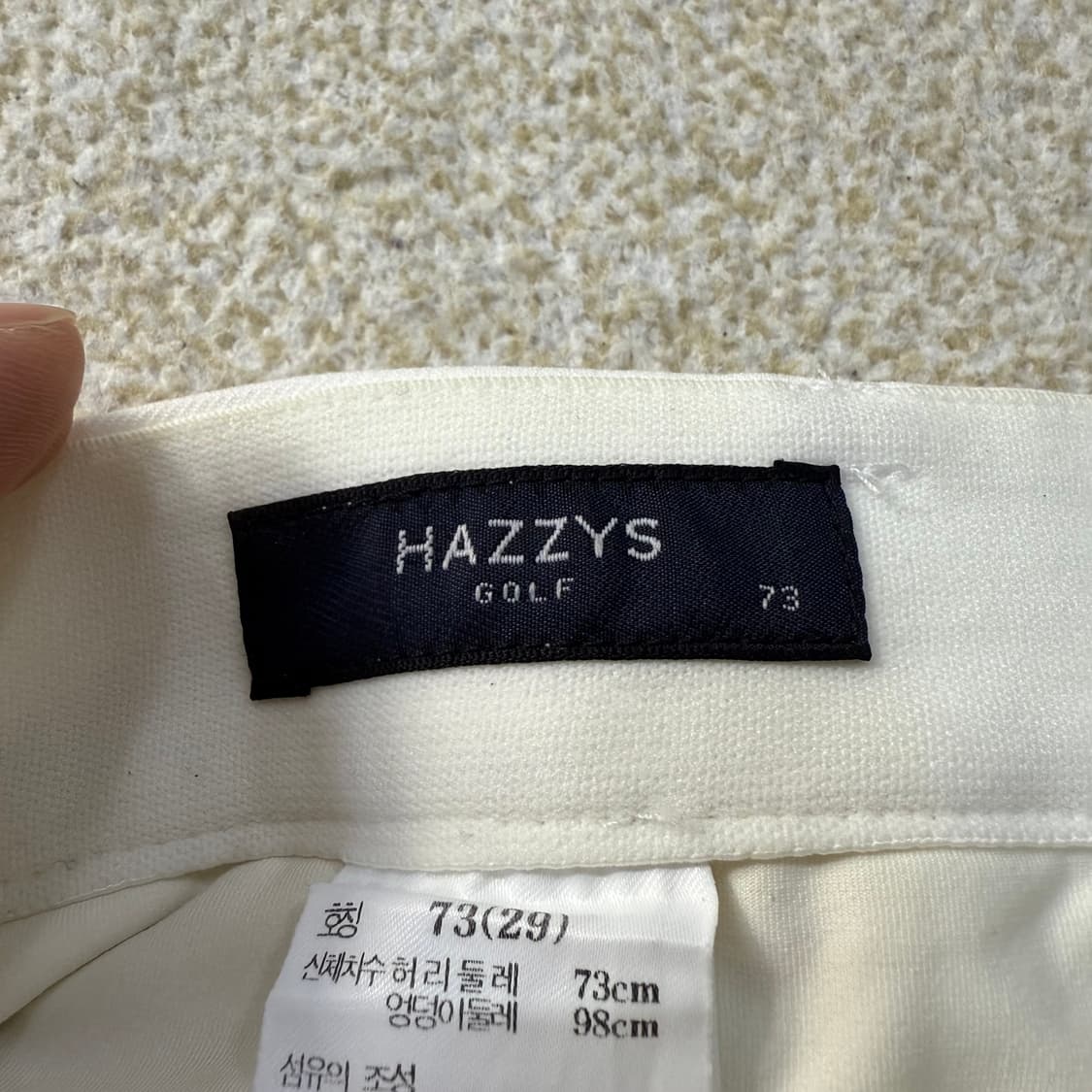 [73] 헤지스 골프 여성 플리츠 스커트 0115T1 상품이미지3