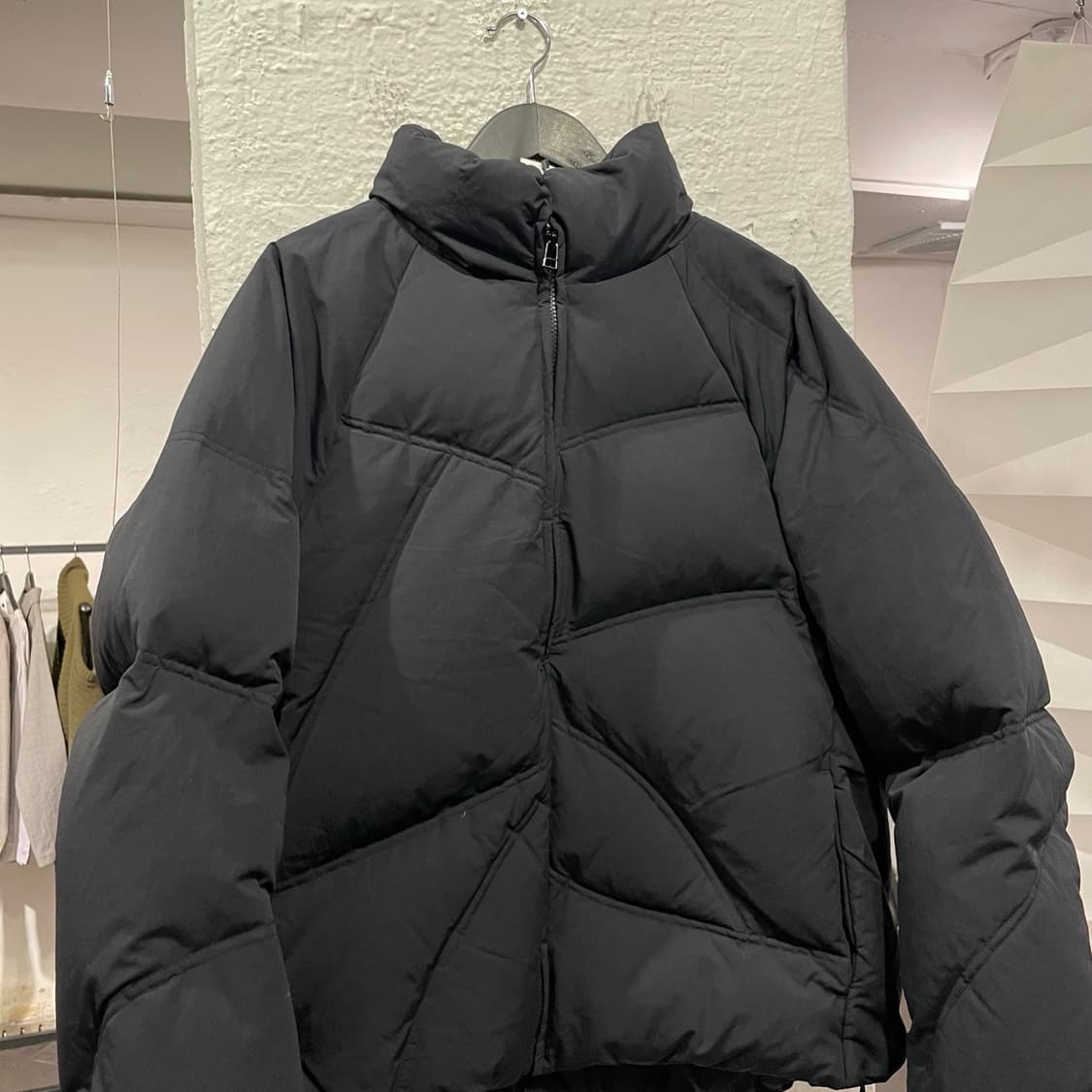 지에다 랜덤 스티치 패딩 자켓 상품이미지2