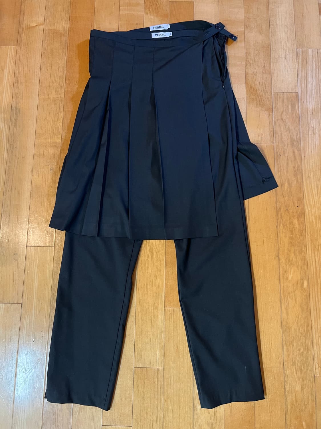 CERRIC 스커트/팬츠 레이어드  상품이미지1