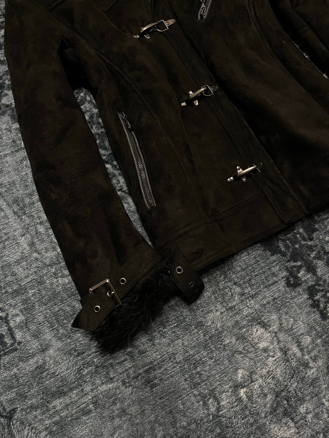 Roushatte trimming fur hood jacket 상품이미지4