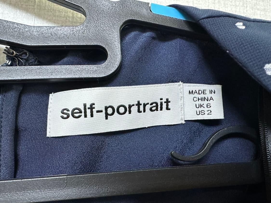 self-portrait 셀프포트리트 플레어 블라우스(잠깐착용) 상품이미지3