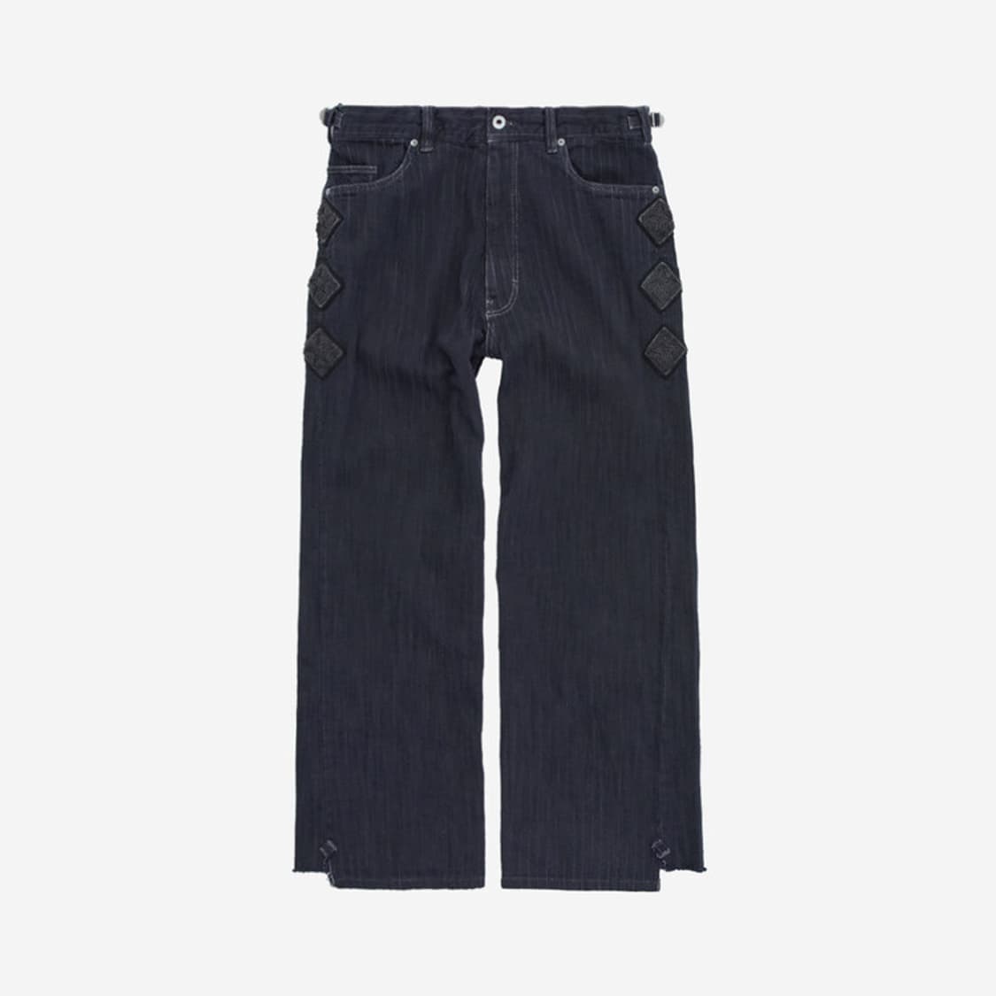 폴리테루 x hank 스트라이프 데님 2사이즈 상품이미지2