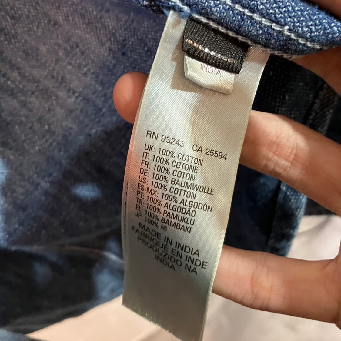 디젤 워크웨어 데님셔츠 상품이미지8