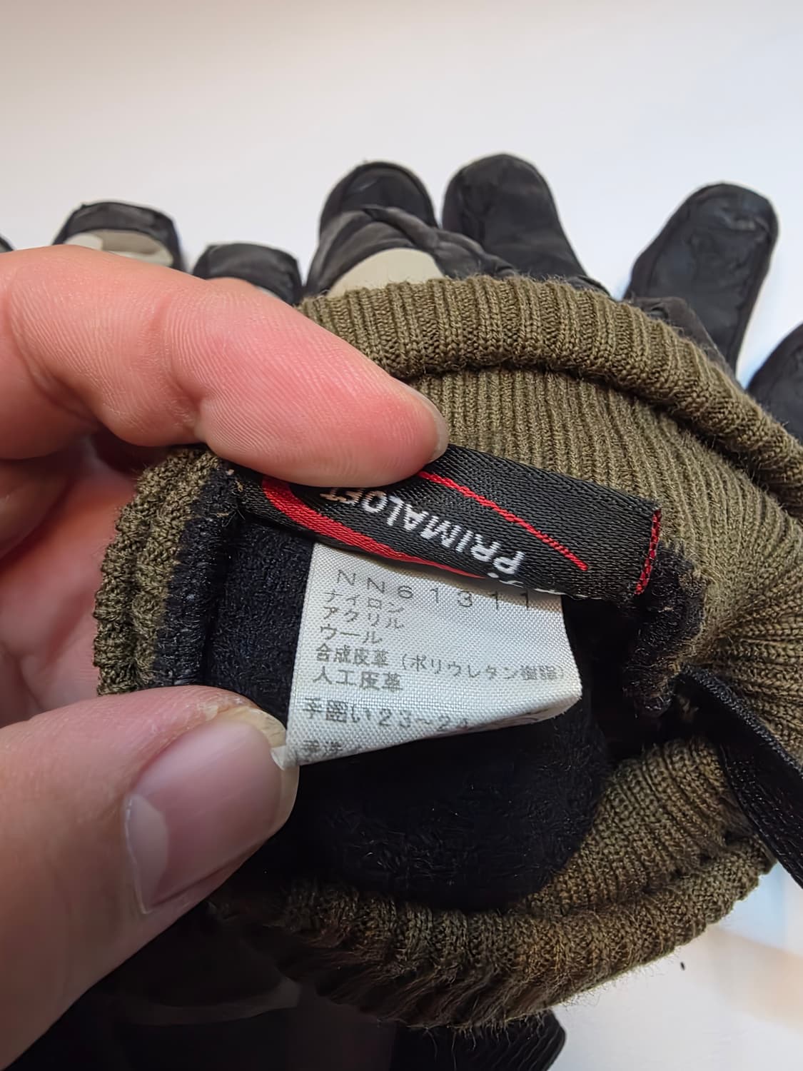 노스페이스 프리마로프트 일본판 카모 장갑 M 상품이미지7