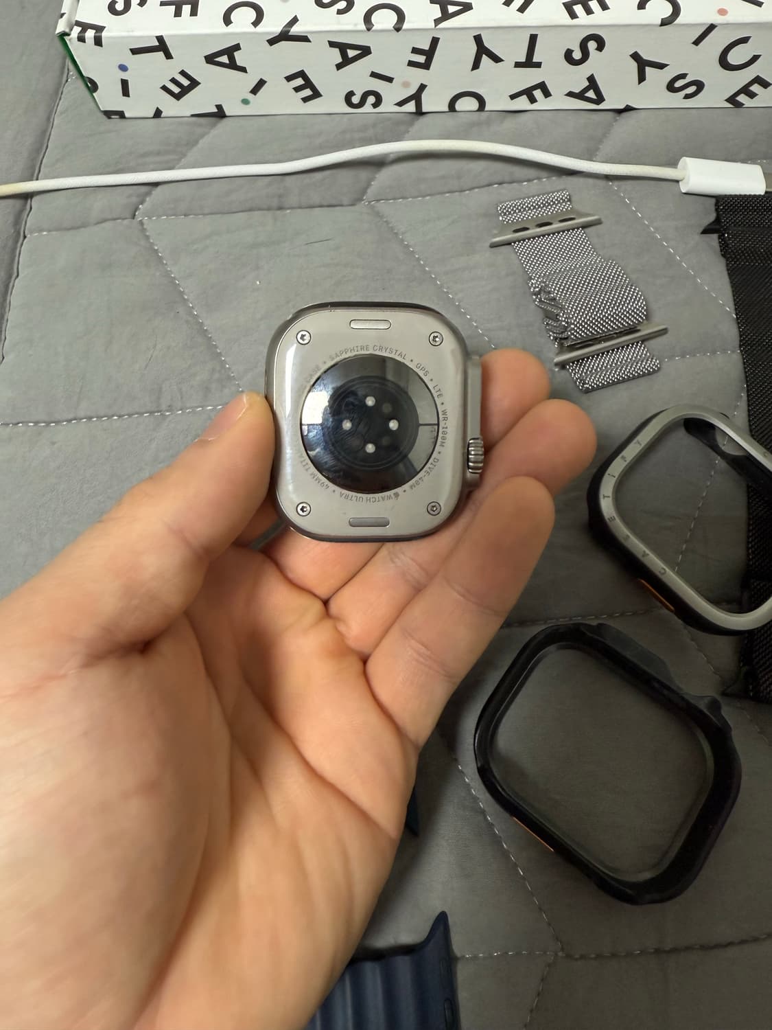 애플워치 울트라2 +케이스티파이 스트랩 케이스 상품이미지5