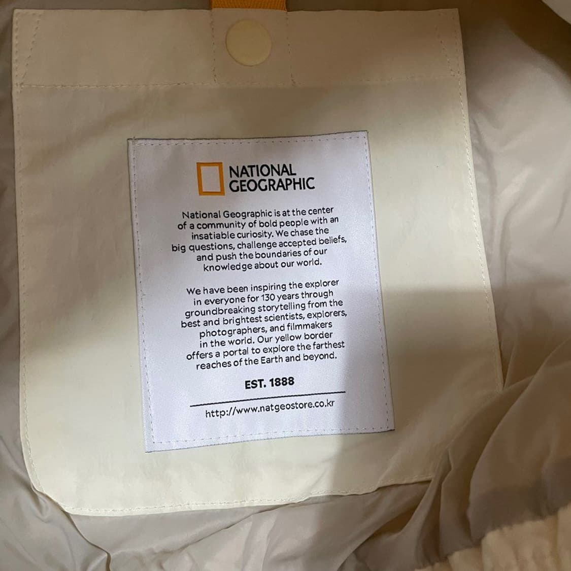 내셔널지오그래픽  라운드 경량패딩 5861 상품이미지4